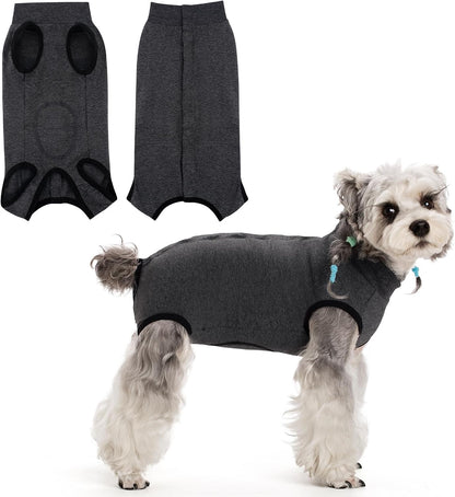 Coppthinktu Recovery Suit for Dogs After Surgery, Dog Onesie Surgery Recovery Suit for Female Spay, Soft Male Surgical Pajamas Bodysuits for Small Medium Puppy to Anti Licking Dog Cone Alternative - Image 13