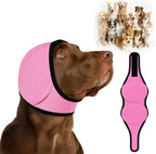 Noise Cancelling Ear Wrap, Adjustable Dog Ear Protection Wrap,Noise Protection Firework Thunder, Dog Ear Muffs Noise Protection, Quiet Silent for Grooming Bathing & Swimming (Blue,L) - Image 11