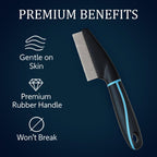 Flea Comb for Dogs and Cats - Premium Pet Grooming Tool with Stainless Steel Teeth for Long and Short Hair - Image 2