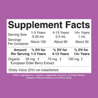 MARYRUTH'S Organic Elderberry Liquid Drops for Adults & Kids, Immunity, 1oz - Image 9