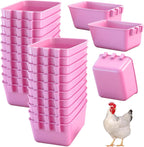 Maxdot 20 pieces chicken feeder and waterer set packaged together