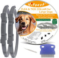 Hitpest flea and tick collar for large dogs in packaging