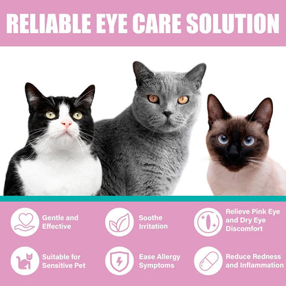 Curicyn conjunctivitis solution for livestock horses and domestic pets