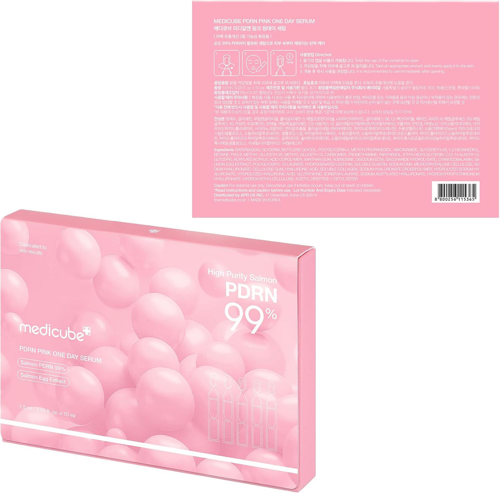 medicube Salmon DNA PDRN Pink One Day Serum - Image 9