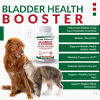 Authentic imported USA pet bladder and kidney health supplement packaging