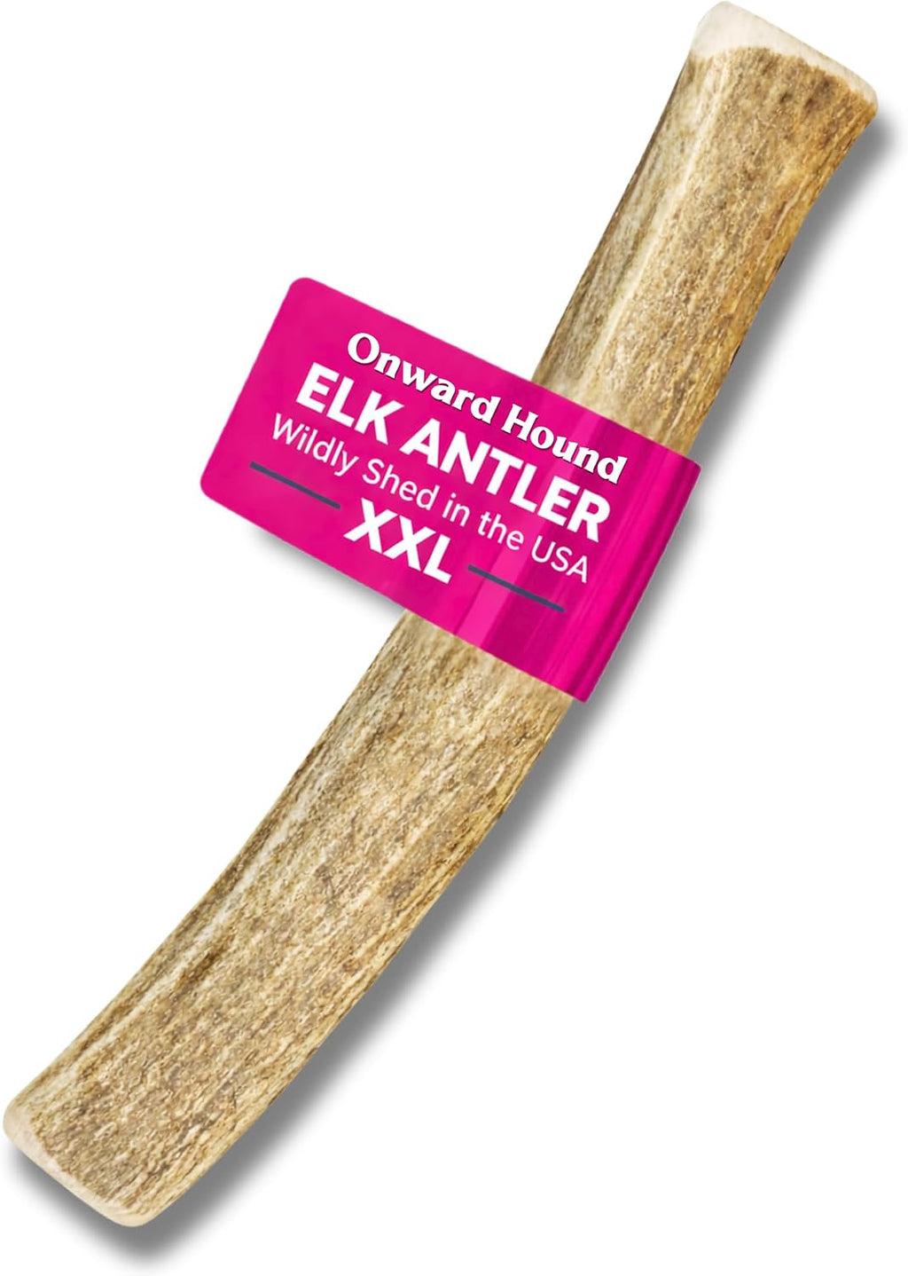 Clean and low odor elk antler dog chew