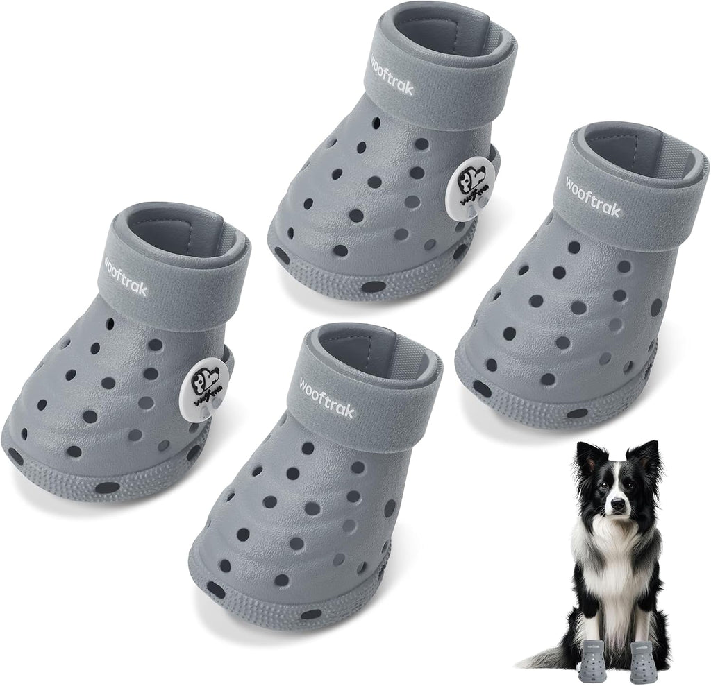 Dog Shoes Breathable Dog Shoe for Hot Pavement, Dog Booties and Paw Protectors, Non-Slip Waterproof Dog Sandals Boots (Pink, S: (2.3''x1.8'')(L*W)) - Image 13