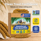 Birds LOVE pet bird wellness snack labeling