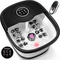 KNQZE collapsible foot spa bath front view with remote control