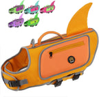 Dog Life Jacket, Shark Dog Life Vest Adjustable Pet Swimming Safety Vest with Superior Buoyancy & Rescue Handle for Small Medium Large Dogs, Swim, Pool, Beach, Boating (Turquoise, X-Small) - Image 10