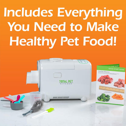 Total Pet Kitchen human grade dog food maker premium appliance close up