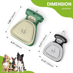 SuperDesign expandable dog waste pick up tool showing accordion style body