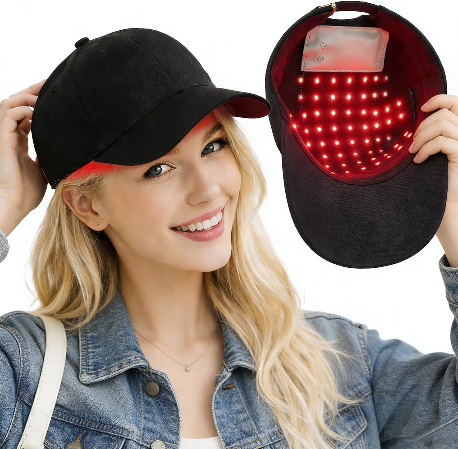 Cilate Red Light Therapy Hair Growth Cap front view