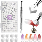 Aoboo Jodsone nail sponge set front view showing grabber pen and sponges