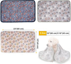 Close-up of premium coral fleece material on the Dono doggy blanket.