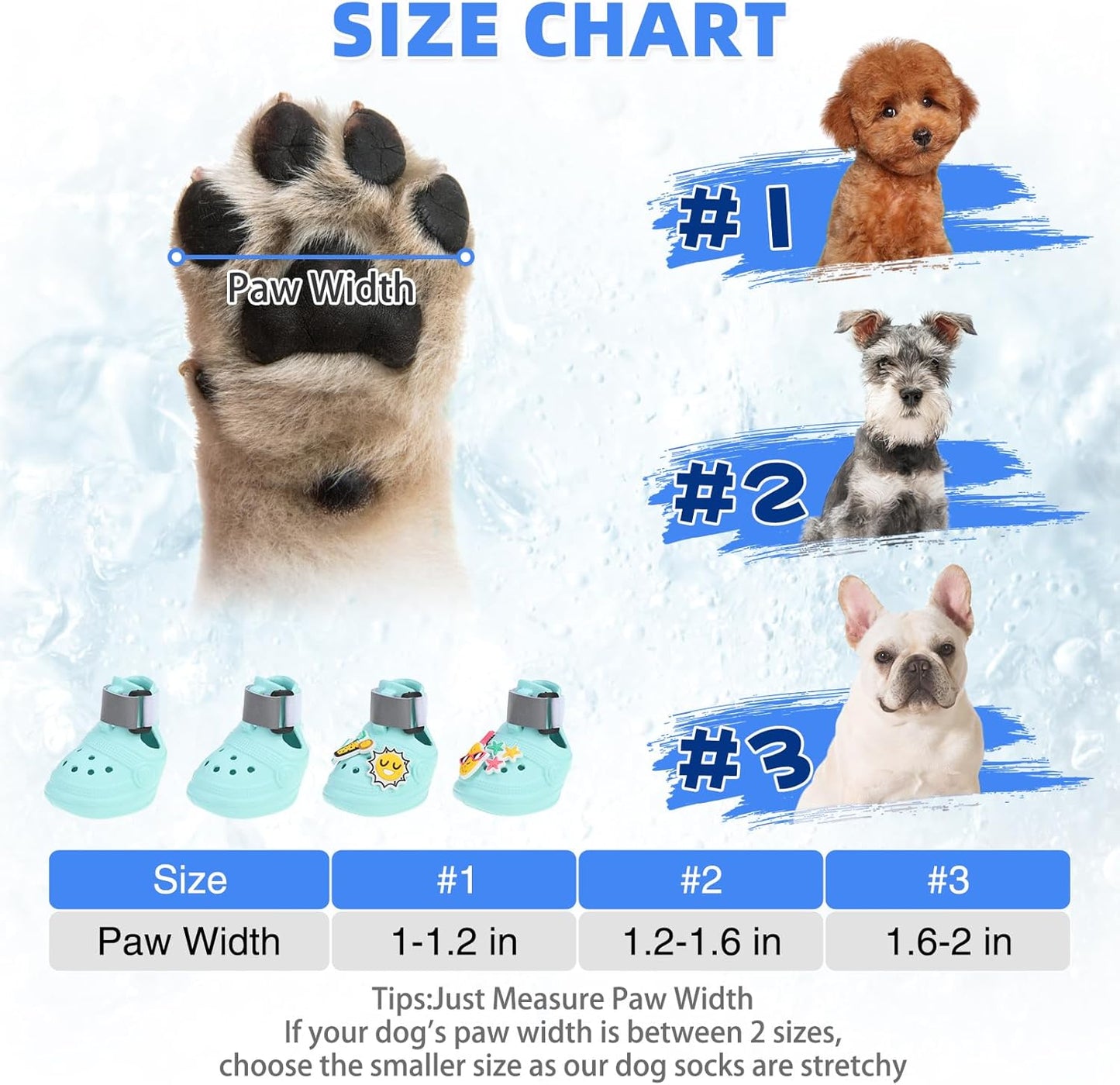 Kooltail waterproof dog sandals for beach protection