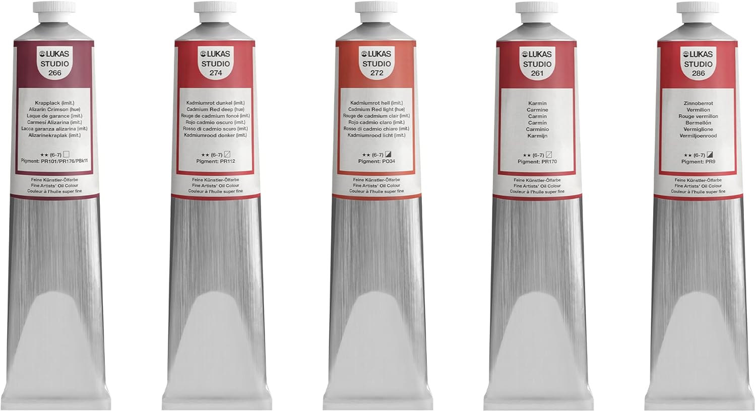 Lukas Studio Artist Oil Color Paints - High-pigment oil paint made with natural binder for artist, painting, & more! - [Raw Sienna - 200 mL] - Image 9