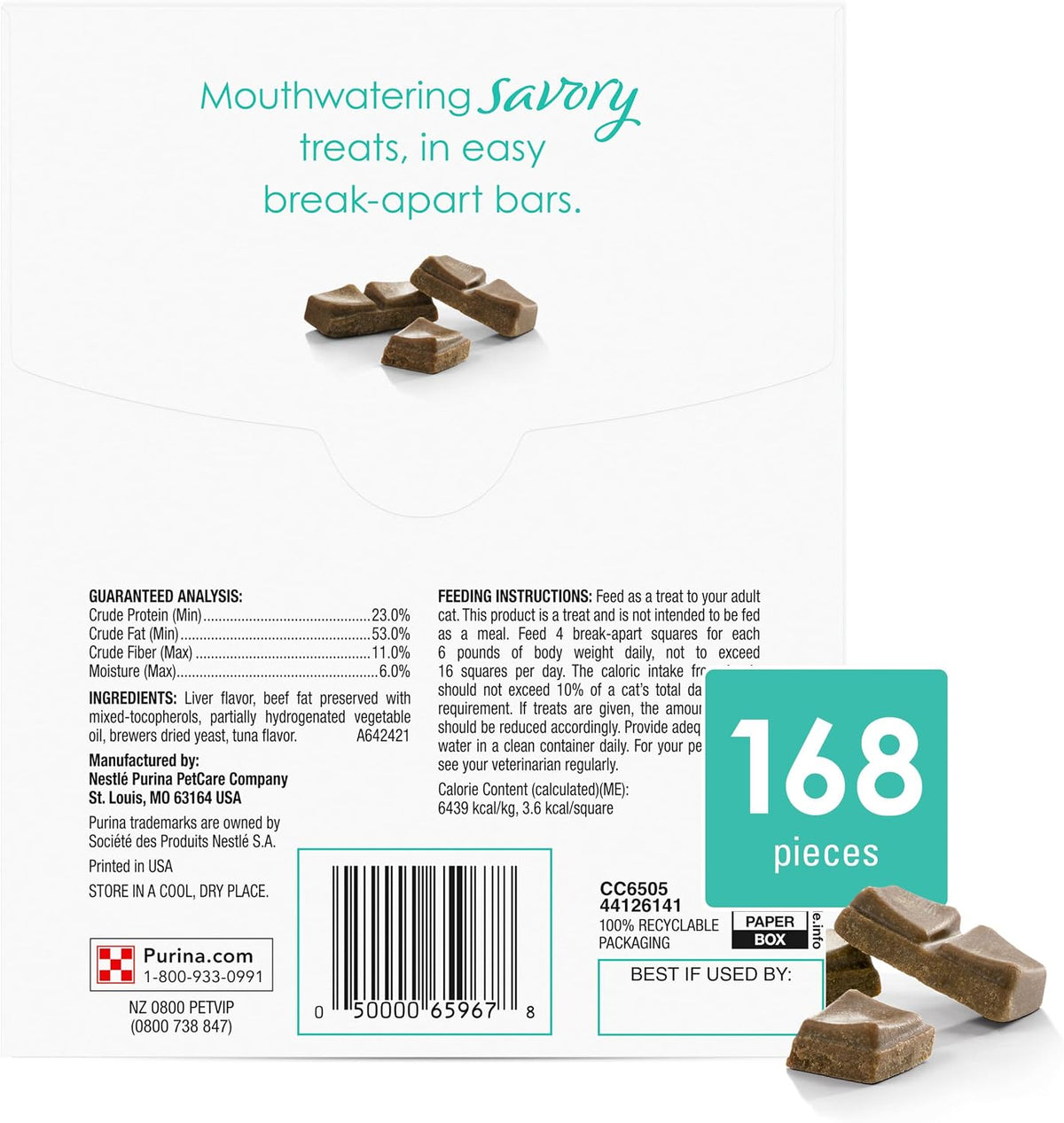 Fancy Feast authentic USA imported savory cravings tuna cat snack