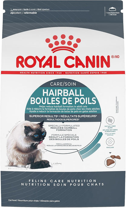 Royal Canin Feline Care Nutrition Hairball Care Adult Dry Cat Food, 14 lb Bag - Image 14