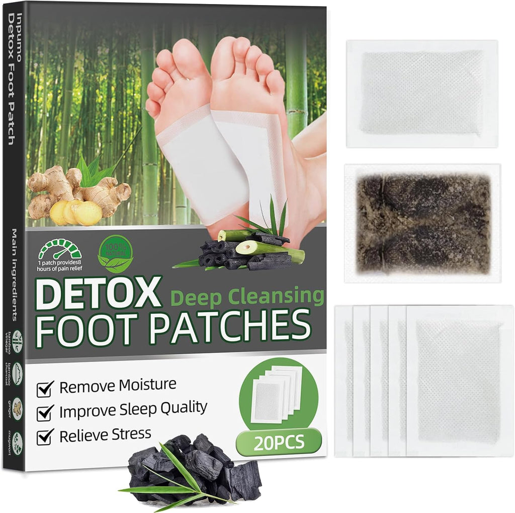 Aarovibe deep cleansing foot pads front view packaging