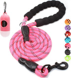 BAAPET 2/4/5/6 FT Dog Leash with Comfortable Padded Handle and Highly Reflective Threads for Small Medium and Large Dogs (5FT-1/2'', Black) - Image 11