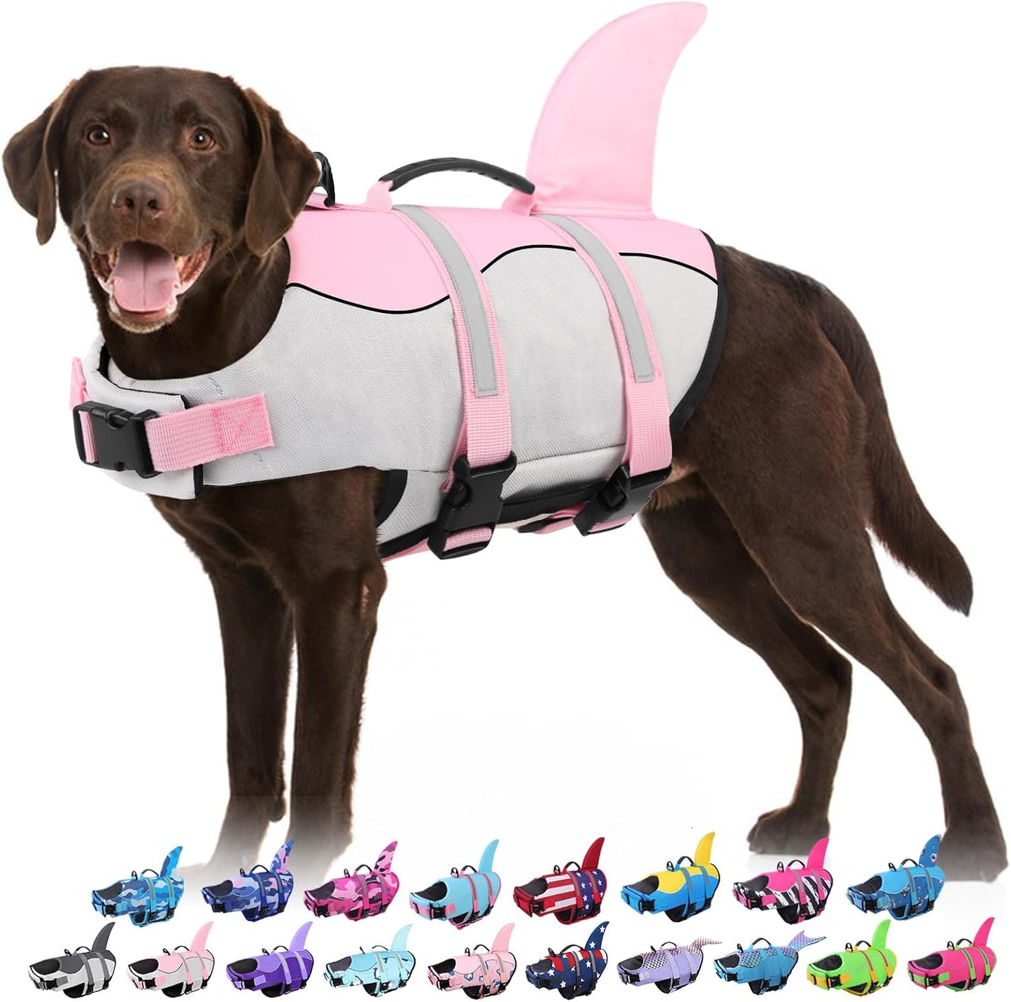 Bess Bridal dog life jacket front view high buoyancy pet vest