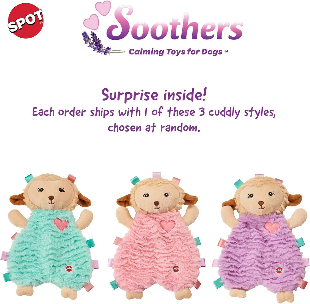 Stuffing free design of Tabbie Lambie dog toy
