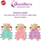 Stuffing free design of Tabbie Lambie dog toy