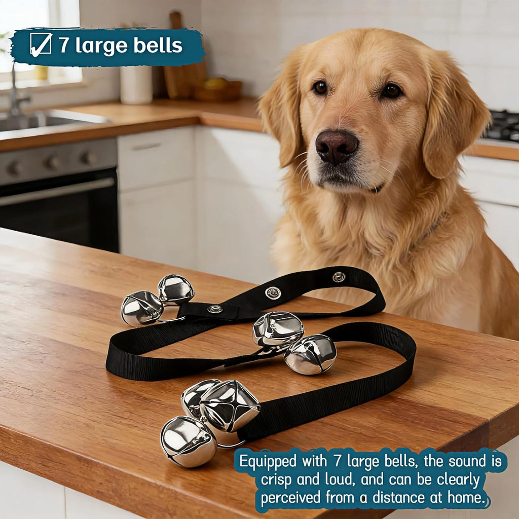 Pawbee dog doorbell hanging at 31 inch length