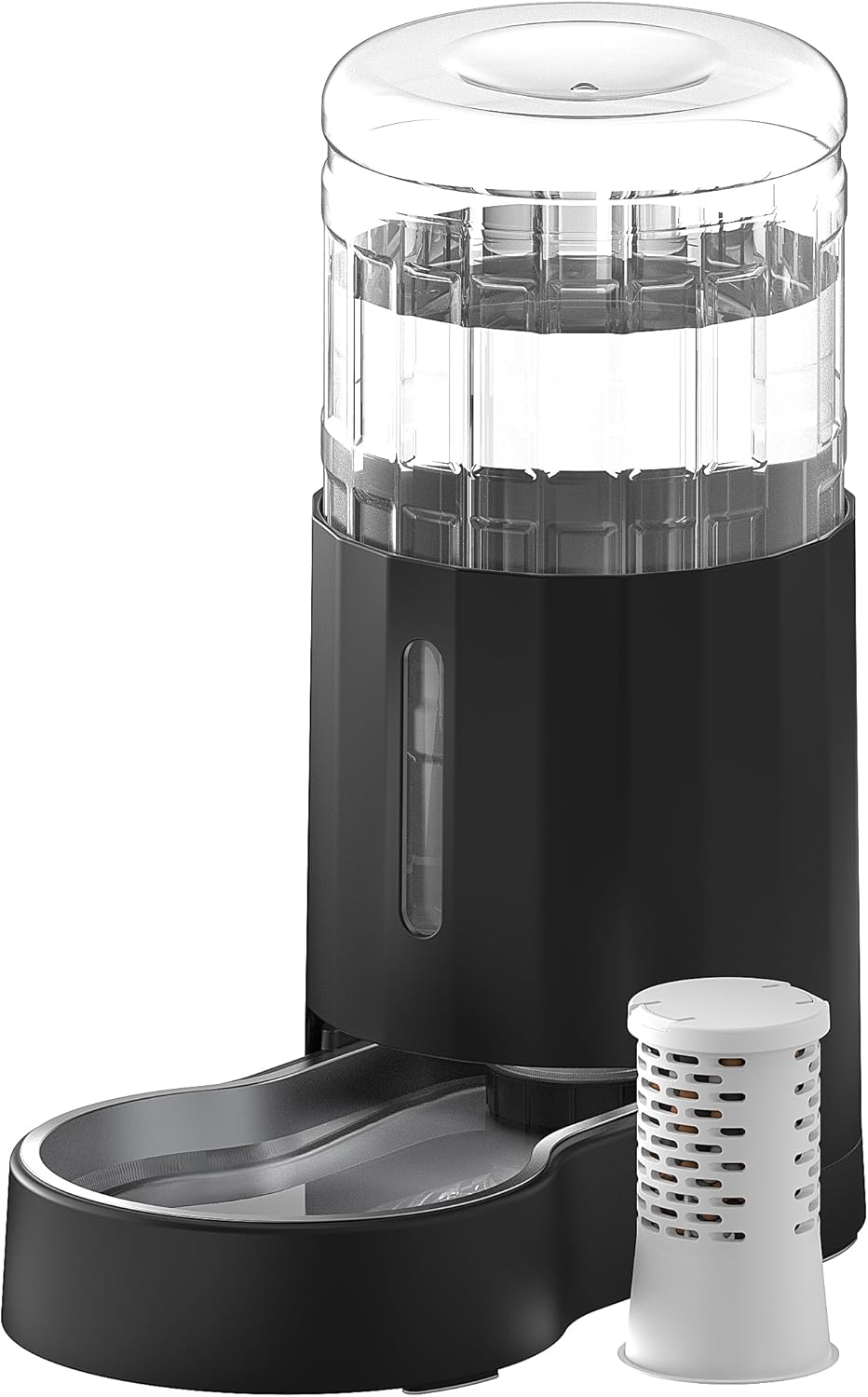 CZPET Dog Water Bowl Dispenser 8L, Wider Mouth & Upgraded Brush for Easy Cleaning Automatic Cat Gravity Refilling Waterer with Removable Stainless Steel Bowl, Large Drinking Area for Multi-Pet (Black) - Image 14