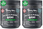 Zesty Paws Probiotics for Dogs - Digestive Enzymes for Gut Flora, Digestive Health, Diarrhea & Bowel Support - Clinically Studied DE111 - Dog Supplement Soft Chew for Pet Immune System - Pumpkin, 90ct - Image 14
