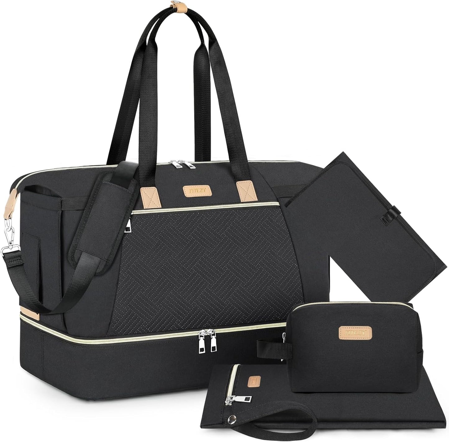 Itiezy Diaper Bag Tote front view