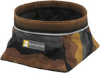 Ruffwear, Quencher Collapsible Dog Bowl, Packable Food & Water Bowl with Waterproof Lining, Water-Resistant Shell, & Reflective Trim, Lightweight, 4.2 Cups (1 L), Coastal Mountains, Medium - Image 10
