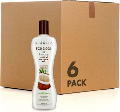 BioSilk silk proteins dog coat smoothing treatment packaging view