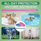 Puyrzoe Flea and Tick Prevention for Dogs Collar 4 Pack, Natural Flea Collar for Dogs 32-Month Full Protection, Adjustable Dog Tick Prevention for Puppy & Dog, Waterproof, 2 Pink & 2 Blue - Image 9
