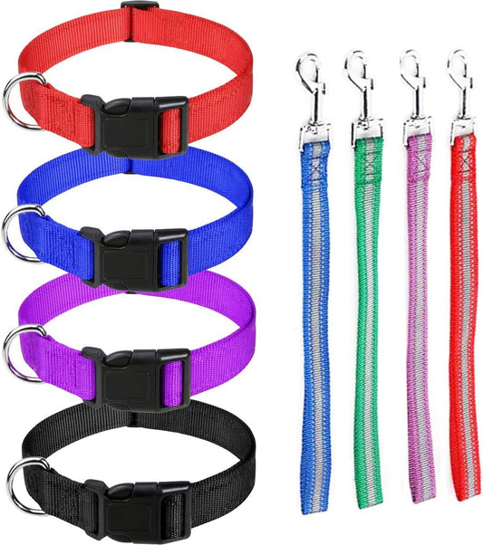 WoYous goat lead and collar set front view premium nylon farm animal accessories