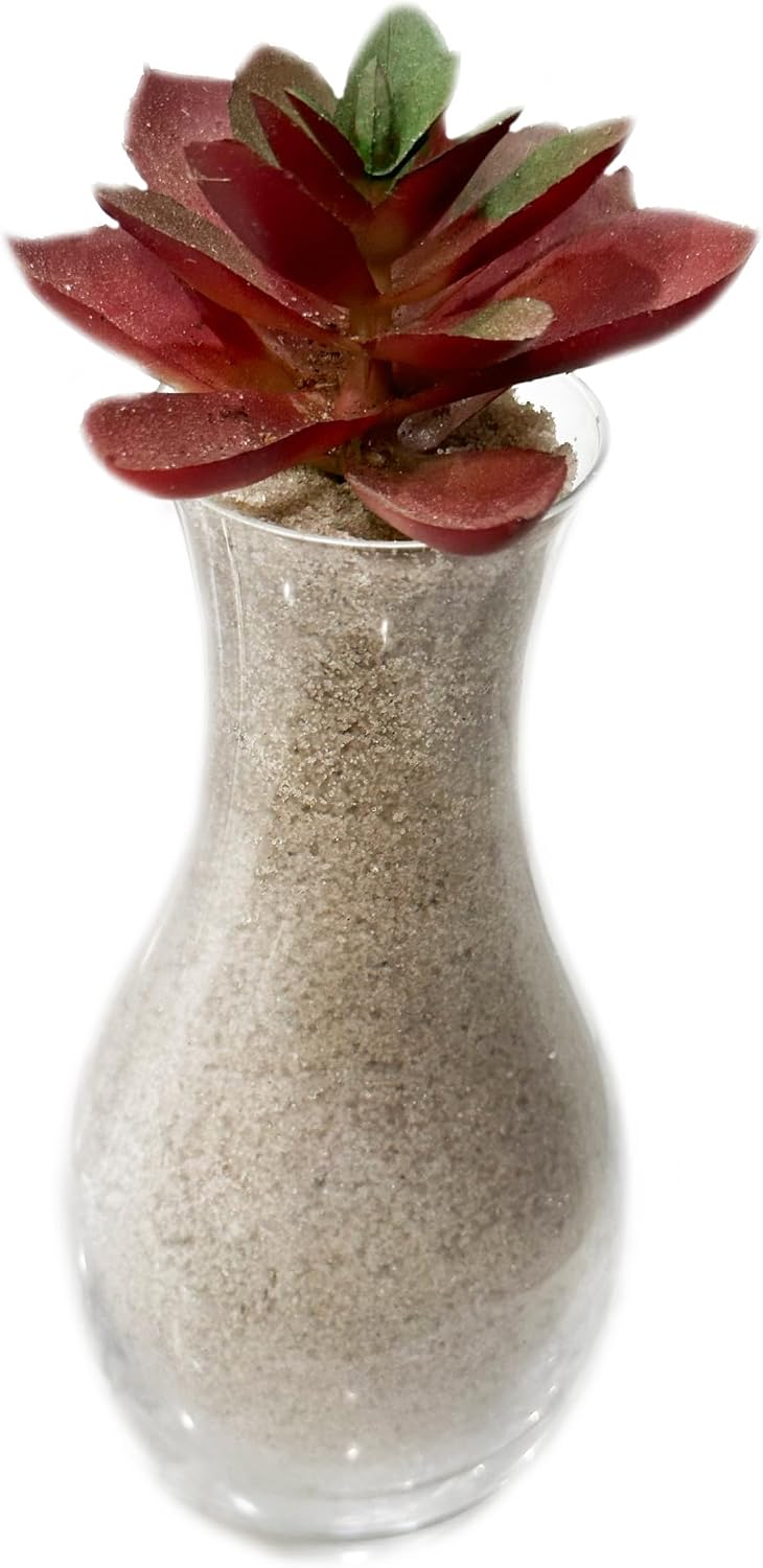 Generic real decorative sand applied as an aquarium substrate for pet habitats
