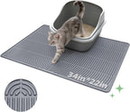 Pawtasy Cat Litter Box Mat,40" x 28" Extra Large Silicone Waterproof Litter Trapping Mat for Scatter Control Soft on Kitty Paws Non-Slip Easy to Clean - Image 12