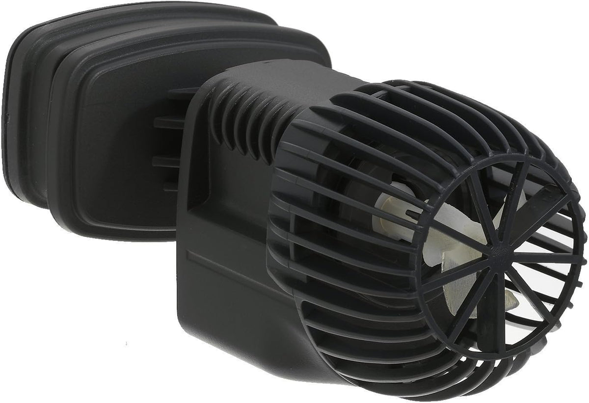 Sicce Voyager Nano 2000 wave maker front view showing compact black body