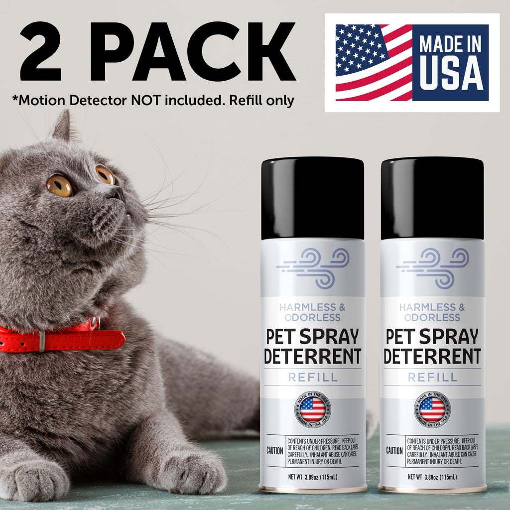 Berkland indoor pet boundary training spray refill twin pack demonstration