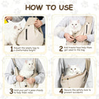 Adjustable buckle system on Bqclab puppy carrier