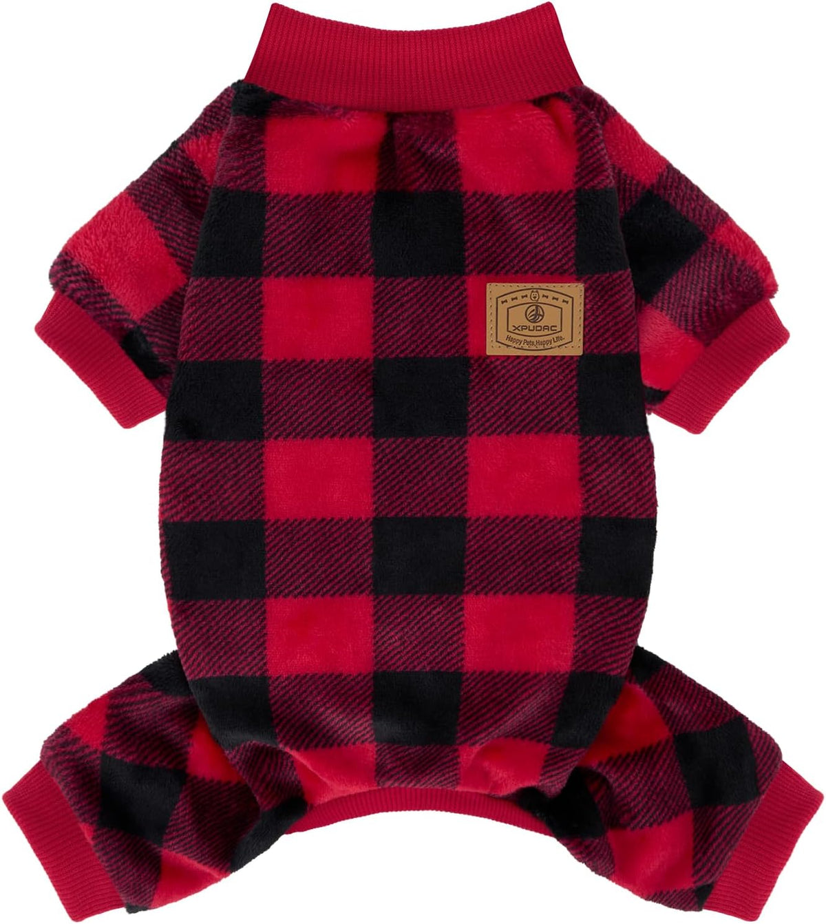 XPUDAC Dog Pajamas Fleece Dog Sweaters for Small Medium Dogs Girl Boy Soft Warm Winter Pet Clothes for Doggie Winter Christmas(Small) - Image 11