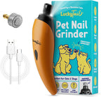 LUCKY TAIL Pet Nail Grinder for Dogs and Cats - Super Quiet and Low Vibration Electric Dog Nail Grinder with 2 LED Lights - USB Rechargeable and Cordless - 2 Speeds - Small to Large Pets - Teal - Image 9
