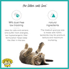 Dr. Elsey's R&R cat litter bag side view with usage instructions
