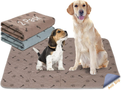 Peepeego Non-Slip Dog Pad 72"x72", Washable Pee Pad Waterproof for Training, Whelping - Image 10
