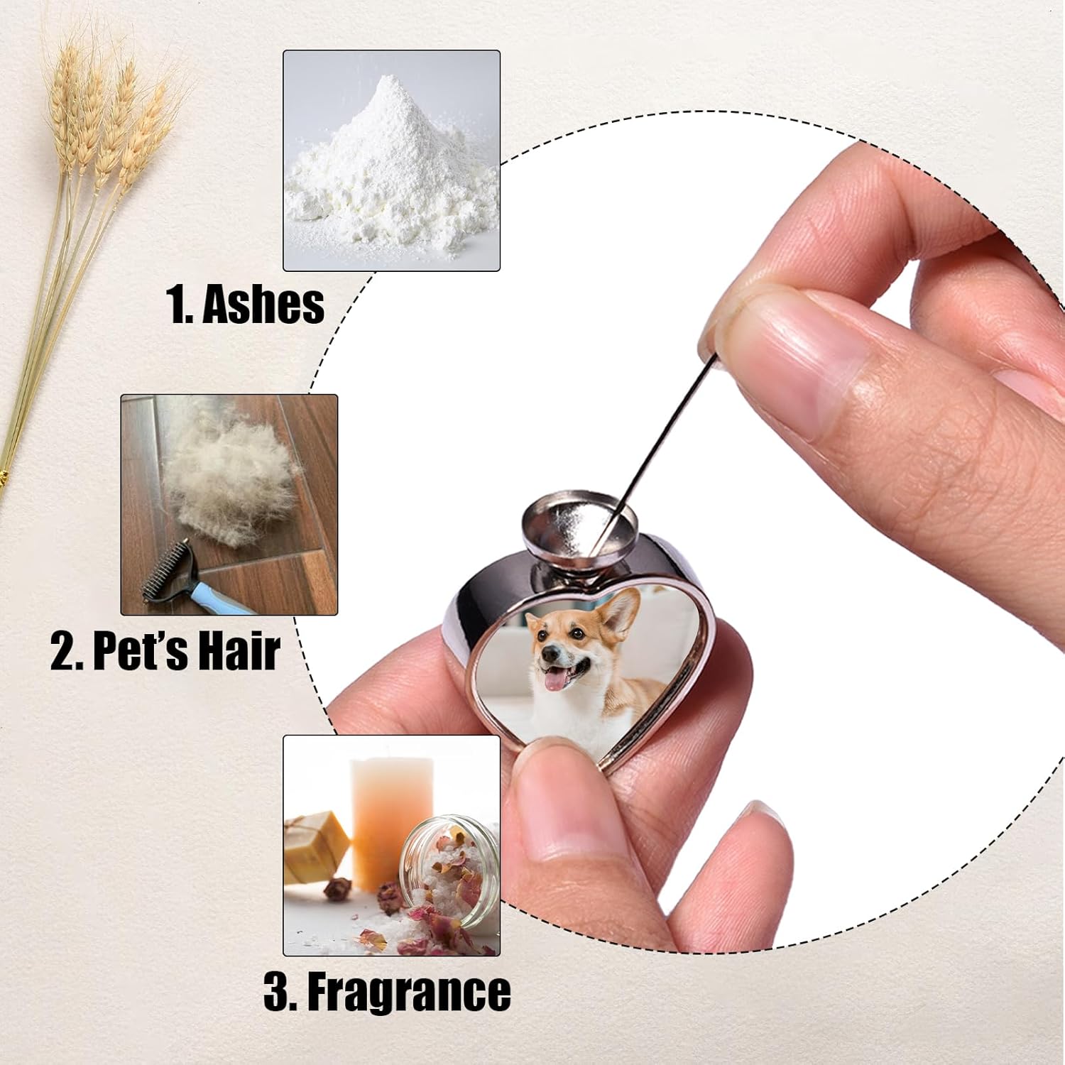 Guoer cat and dog remembrance necklace worn as a lifestyle accessory