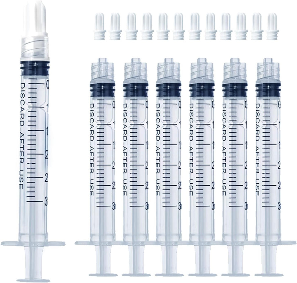 1mL Luer Lock Syringe (No Needle) - Sterile, Individually Wrapped - Pack of 50, Accurate Liquid Measurement, Leak-Proof Design - Image 13