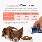 Vets Preferred 8 fluid ounce anti-diarrhea liquid for pets