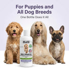 We Love Doodles lavender and chamomile calming dog shampoo bottle