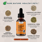 Liquid dropper of Tinkle Tonic alcohol free bladder health formula